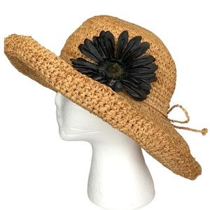 Cappelli Straw Hat with Flower